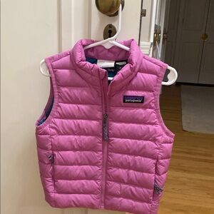 Patagonia Pink Puffer Vest
